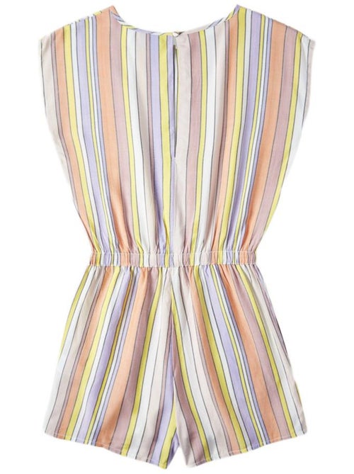 O'Neill Talia Meisjes Playsuit Roze/Geel - Kiabi