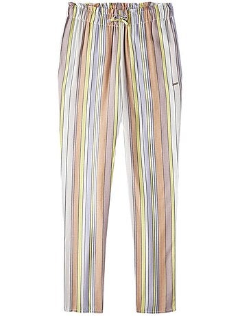O'neill tamah beach roze/gele rechte broek voor meisjes