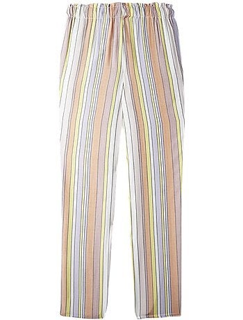 O'neill tamah beach roze/gele rechte broek voor meisjes