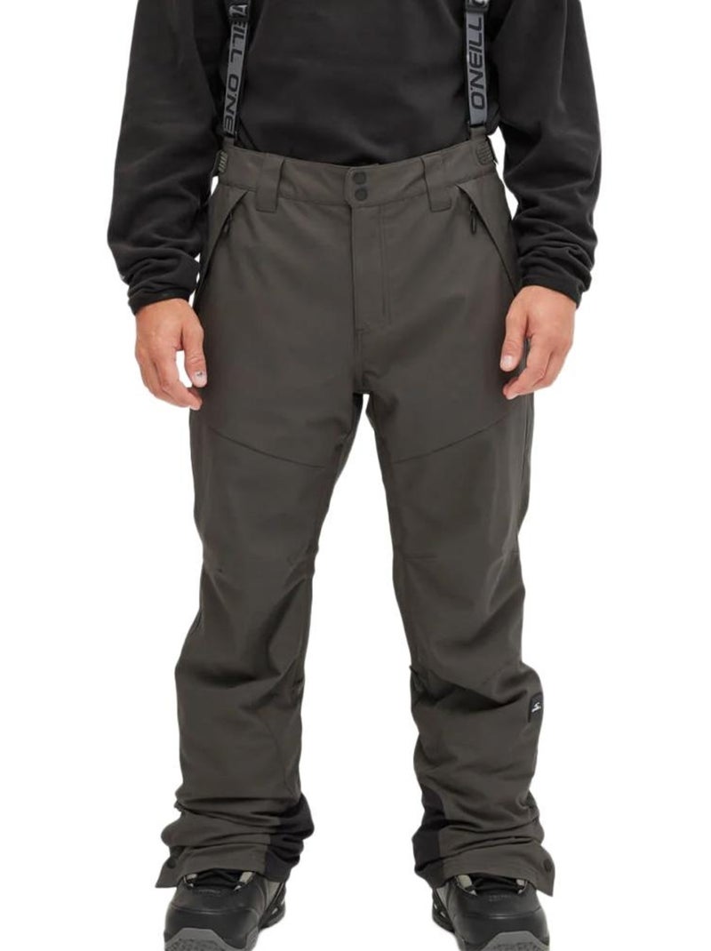 O'Neill Total Donkergrijze Ski Broek voor Heren Zilvergrijs - Kiabi