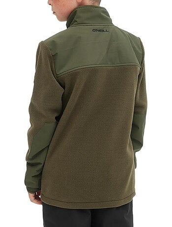 O'neill utility kaki fleecevest voor jongens