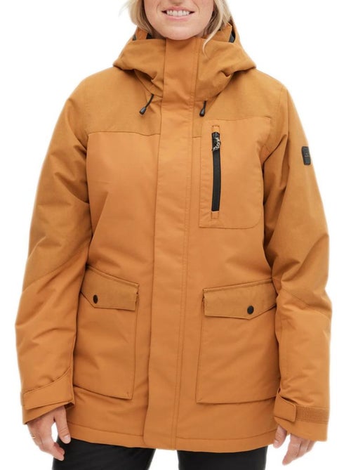 O'Neill Utility Ski Jas Dames Mosterd - Kiabi O'Neill Utility Ski Jas Dames Mosterd - Kiabi