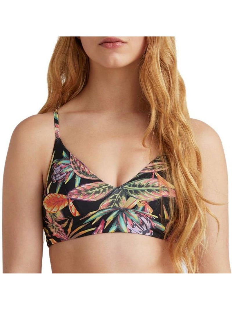 O'neill wave bikinibovenstuk zwart/roze dames Zwart Multicolor - Kiabi