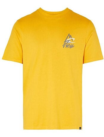 O'neill wave cult geel t-shirt voor heren