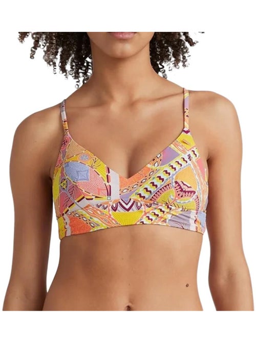 O'Neill Wave Roze/Gele Bikinibovenkant voor Dames - Kiabi O'Neill Wave Roze/Gele Bikinibovenkant voor Dames - Kiabi