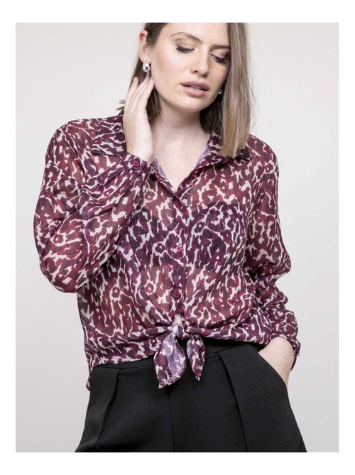 Onesine blouse met luipaardprint - Kiabi Onesine blouse met luipaardprint - Kiabi