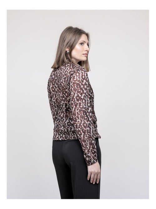 Onesine blouse met luipaardprint - Kiabi Onesine blouse met luipaardprint - Kiabi