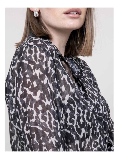 Onesine blouse met luipaardprint - Kiabi Onesine blouse met luipaardprint - Kiabi