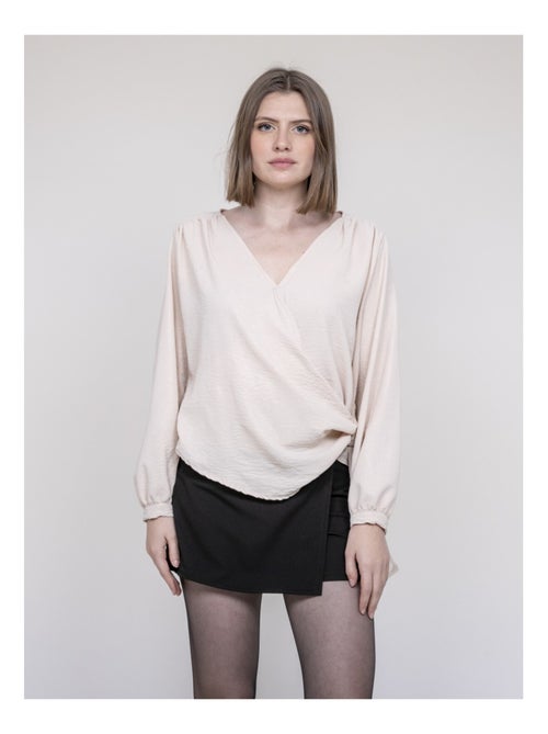 Onesta satijnen blouse - Kiabi