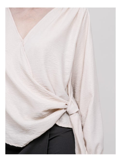 Onesta satijnen blouse - Kiabi