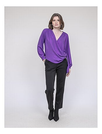 Onesta satijnen blouse