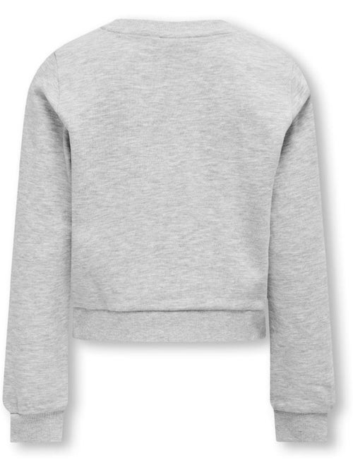 ONLY Celeste Meisjes Sweatshirt Grijs - Kiabi ONLY Celeste Meisjes Sweatshirt Grijs - Kiabi