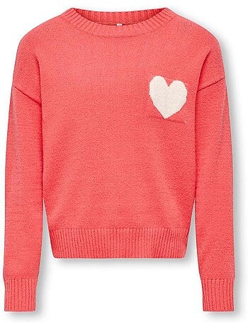 Only gleva roze trui voor meisjes