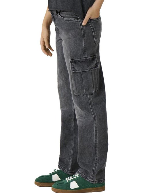 ONLY Harmony Loose Fit Jeans voor Kinderen - Grijs - Kiabi ONLY Harmony Loose Fit Jeans voor Kinderen - Grijs - Kiabi