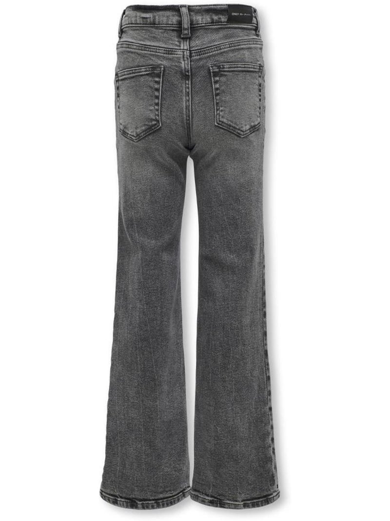 ONLY Jeans voor Meisjes - Juicy Life Grijze Kinderjeans Zilvergrijs - Kiabi