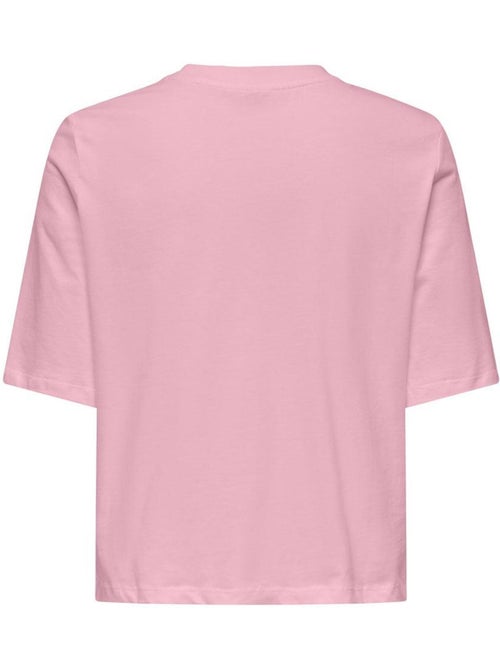 ONLY Kids Carty-sun T-shirt voor meisjes met rozenprint - Kiabi ONLY Kids Carty-sun T-shirt voor meisjes met rozenprint - Kiabi