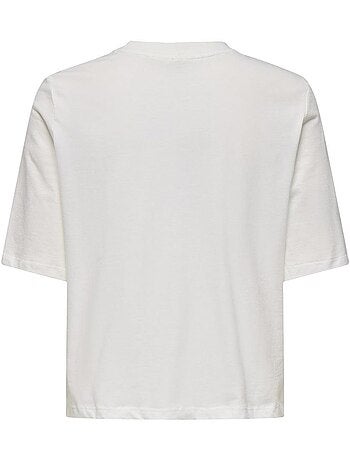 Only kids carty-sun t-shirt voor meisjes met rozenprint