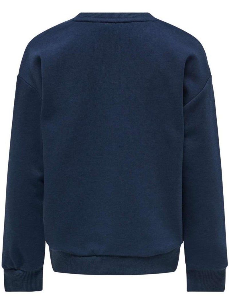 Only kids gyda meisjes sweatshirt blauw Blauw - Kiabi