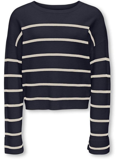ONLY Kids Kogamy Meisjes Trui Marineblauw - Kiabi