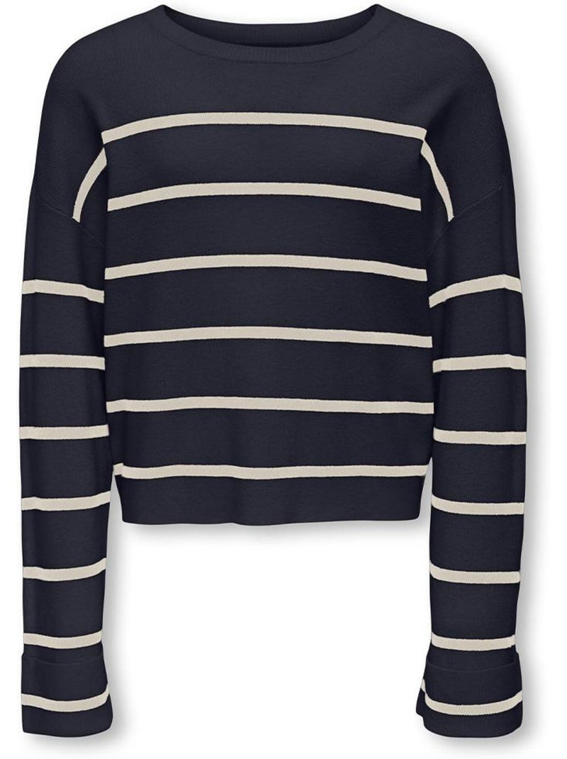 ONLY Kids Kogamy Meisjes Trui Marineblauw Marineblauw - Kiabi