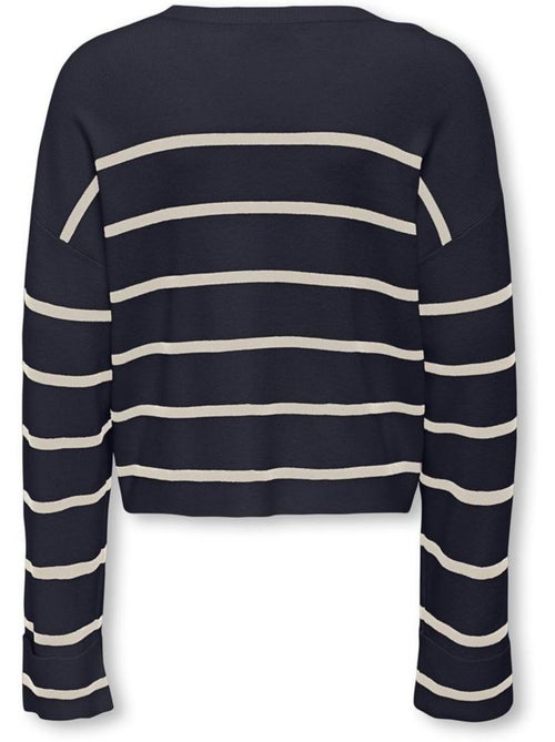 ONLY Kids Kogamy Meisjes Trui Marineblauw - Kiabi