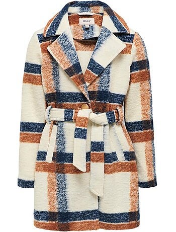 Only kids kogandrea beige jas voor meisjes