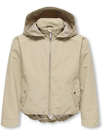 Only kids kogbealo beige parka voor meisjes