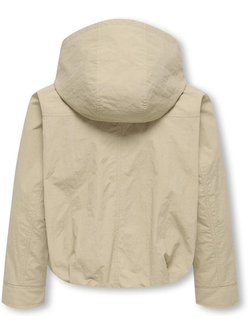 ONLY Kids Kogbealo Beige Parka voor Meisjes Beige - Kiabi