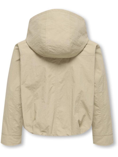 ONLY Kids Kogbealo Beige Parka voor Meisjes - Kiabi ONLY Kids Kogbealo Beige Parka voor Meisjes - Kiabi