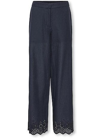 Only kids kogbondi marine fluwelen broek voor meisjes