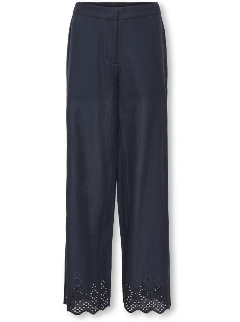 ONLY Kids Kogbondi Marine Fluwelen Broek voor Meisjes Marineblauw - Kiabi