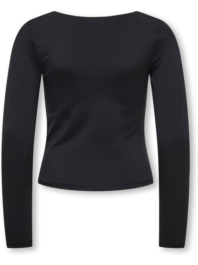ONLY Kids Kogea T-shirt met lange mouwen voor meisjes - Zwart Zwart - Kiabi