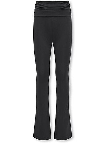 Only kids kogea zwarte flared broek voor meisjes