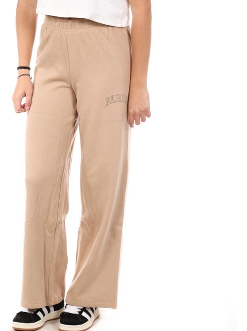 ONLY Kids Koglinna Beige Wijde Broek voor Meisjes - Kiabi ONLY Kids Koglinna Beige Wijde Broek voor Meisjes - Kiabi