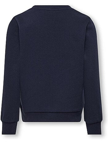 Only kids koglinna city meisjes sweatshirt marineblauw