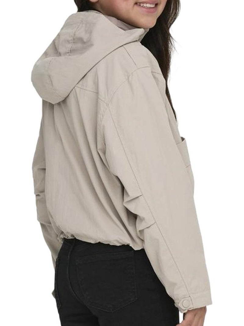 ONLY Kids Kogmamba Beige Windjack voor Meisjes Beige - Kiabi