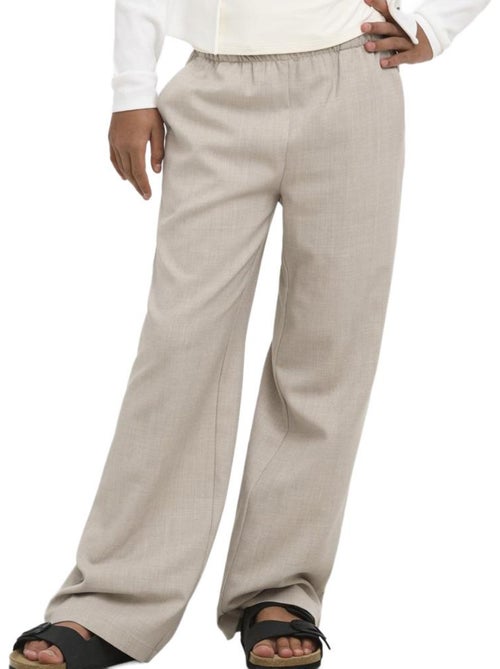 ONLY Kids Kognina Beige Fluwelen Broek voor Meisjes - Kiabi ONLY Kids Kognina Beige Fluwelen Broek voor Meisjes - Kiabi