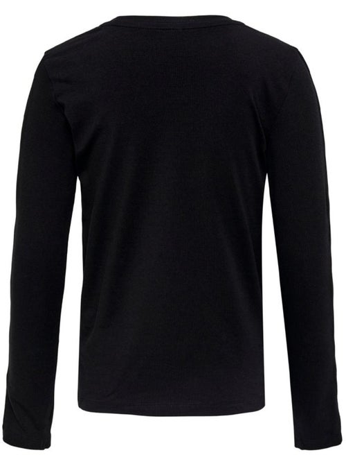 ONLY Kids Kognina Box T-shirt Zwart voor Meisjes - Kiabi ONLY Kids Kognina Box T-shirt Zwart voor Meisjes - Kiabi
