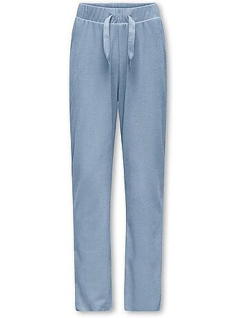Only kids kogrebel meisjes fluwelen broek blauw