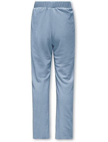 Only kids kogrebel meisjes fluwelen broek blauw
