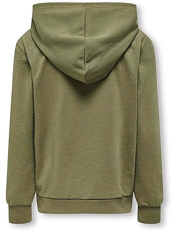 Only kids kogrosa groene hoodie voor meisjes