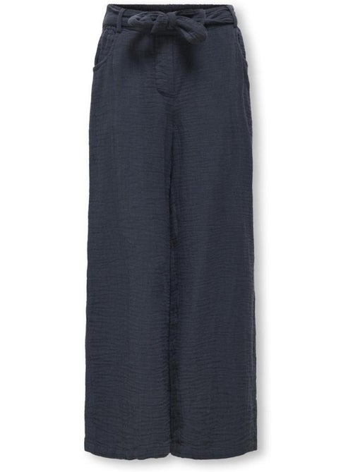 ONLY Kids Kogthyra Blauwe Soepele Broek voor Meisjes - Kiabi