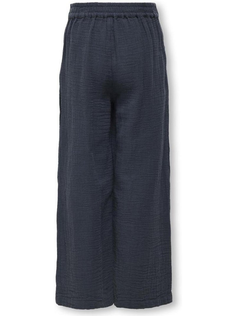 ONLY Kids Kogthyra Blauwe Soepele Broek voor Meisjes Blauw - Kiabi