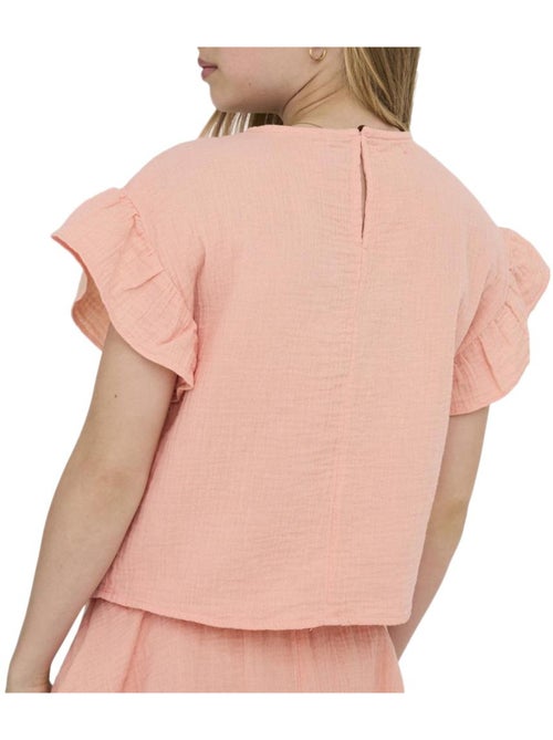 ONLY Kids Kogthyra T-shirt voor meisjes, oranje - Kiabi ONLY Kids Kogthyra T-shirt voor meisjes, oranje - Kiabi