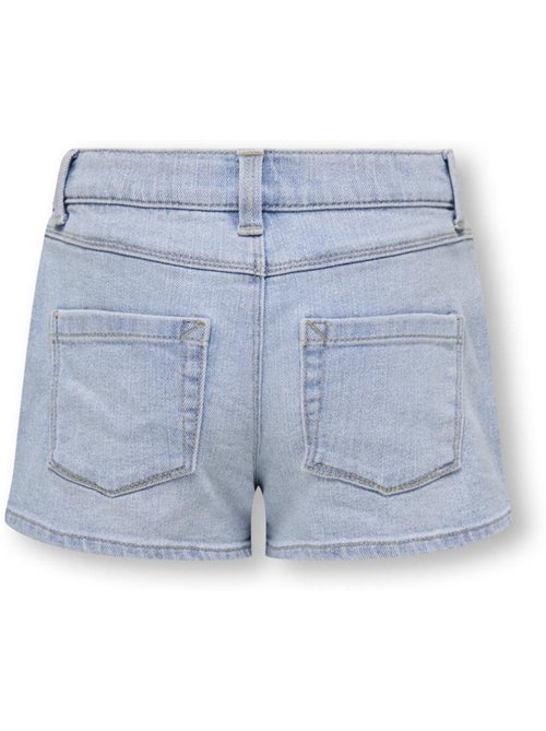 Only kids meisjes jeans short lichtblauw - Kiabi Only kids meisjes jeans short lichtblauw - Kiabi