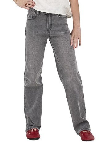Only kids meisjes loose fit jeans grijs kogblairs