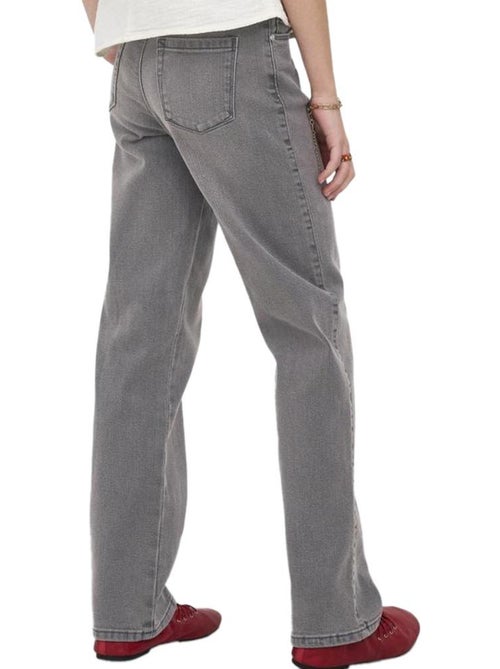 ONLY Kids Meisjes Loose Fit Jeans Grijs Kogblairs - Kiabi ONLY Kids Meisjes Loose Fit Jeans Grijs Kogblairs - Kiabi