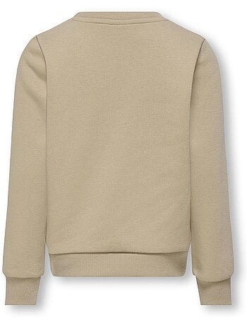 Only koglinna city beige meisjes sweatshirt