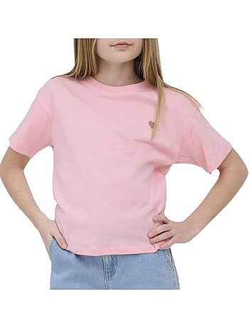 Only maiken roze t-shirt voor kinderen
