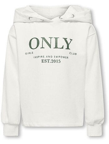 Only wendy ecru meisjes sweatshirt